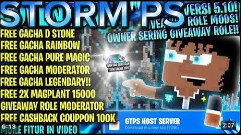 BEST GROWTOPIA PRIVATE SERVER 2025 | FREE ALL ITEMS | FREE DEVELOPER ROLE / REAL GT || STORM PS