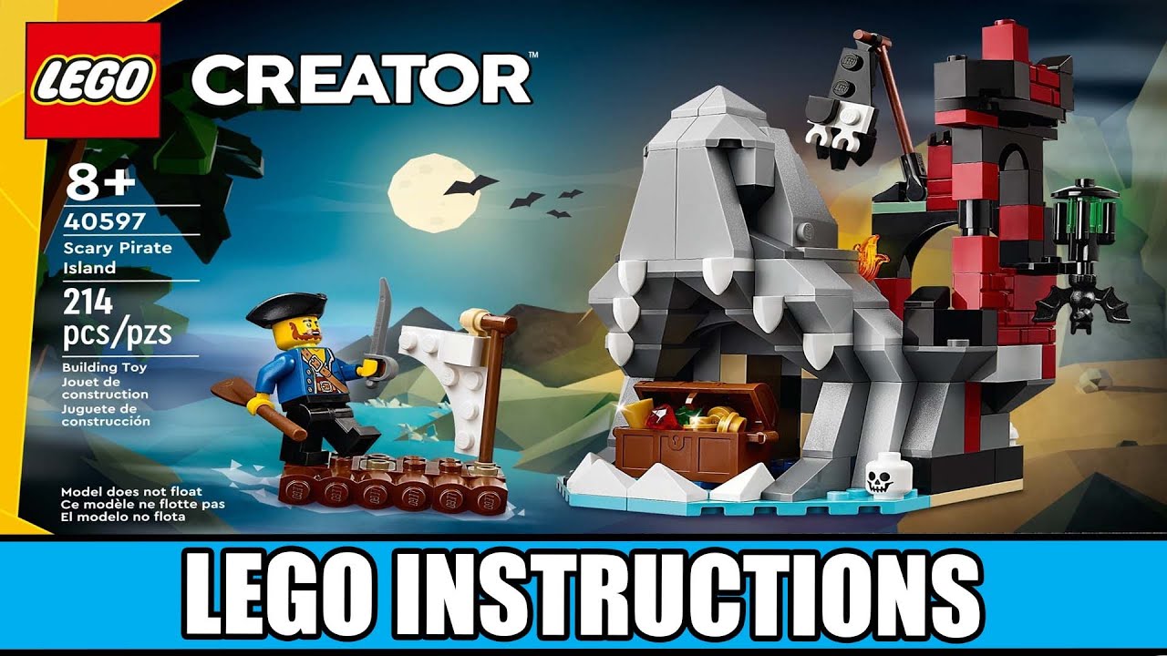 Creator - Scary Pirate Island LEGO instructions