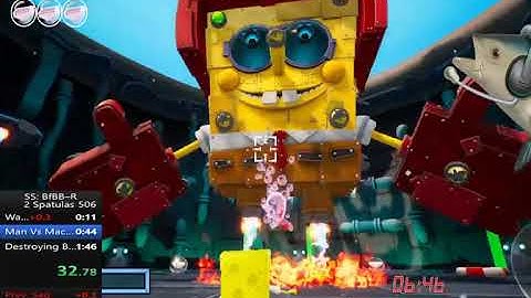 Spongebob bfbb rehydrated speedrun (Ruined!)