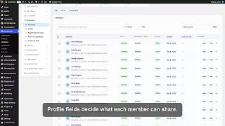 Members Directory - Manage Every Member