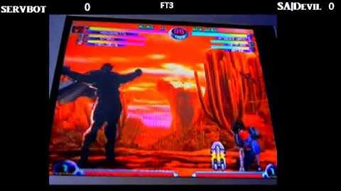MvC2 Servbot Vs SA DeviL