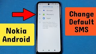 how to change default SMS app for Nokia phone screenshot 2