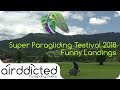 Funny Landing Fail / Win Compilation Paragliding Testival 2018 Kössen outtakes bloopers [4k]