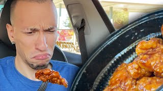 Sonic "NEW" Sauced Jumbo Popcorn Chicken Food Review