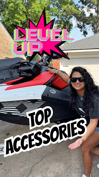 Top Accessories for Sea-Doo Spark Trixx #seadoo  #seadoospark
