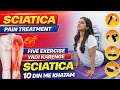@pawanphysio 5 Exercises Se Sciatica Pain 10 Din Me Khatam | Sciatic Nerve Pain Treatment at Home