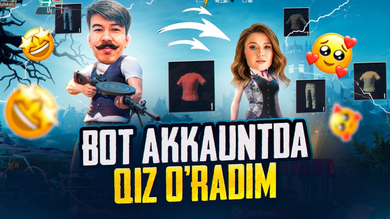 😱BOT AKKAUNTDA PARKDAN QIZ O`RADIM🤯 REAL VOQEA BU 🤯