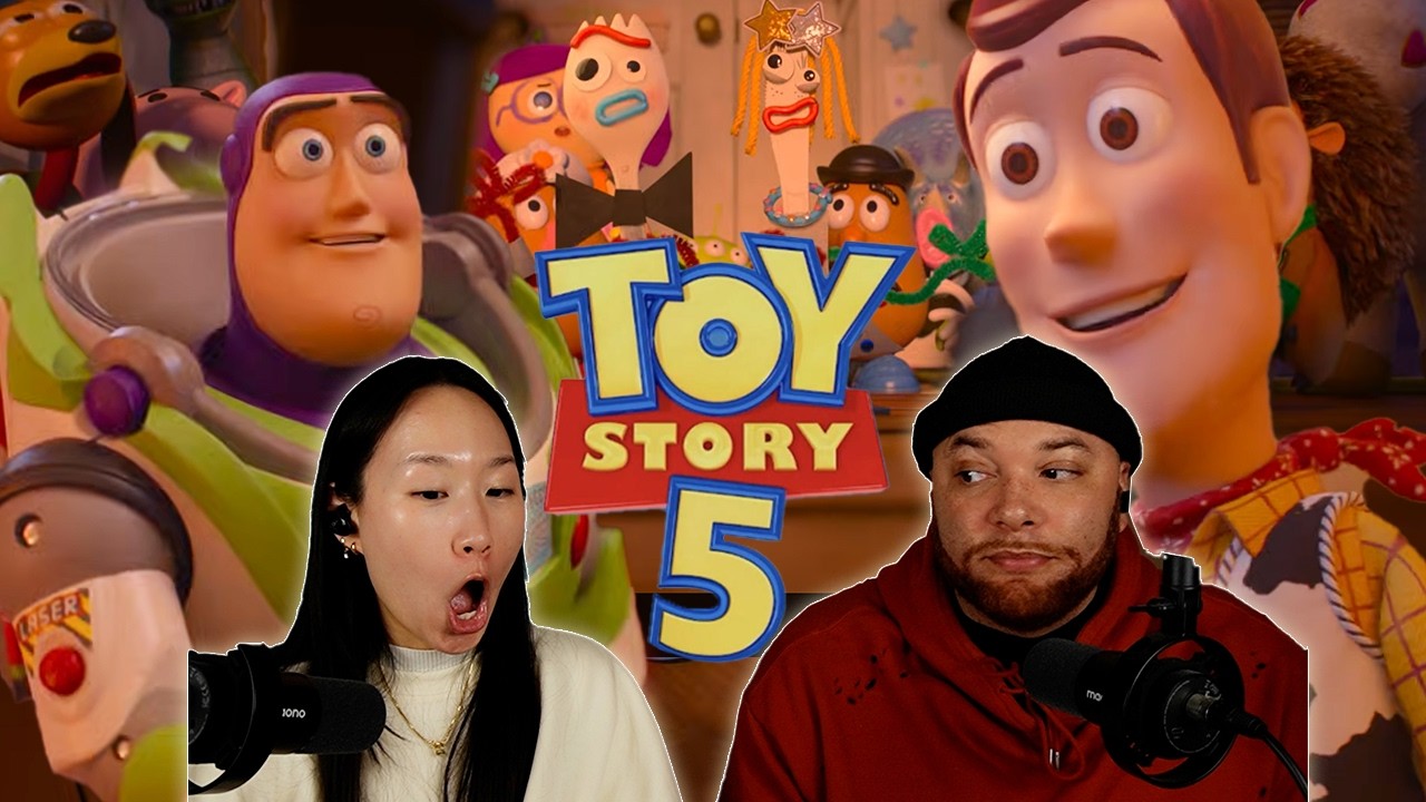 Why Are We Happy AND Sad?! | Toy Story 5 Official Trailer Reaction