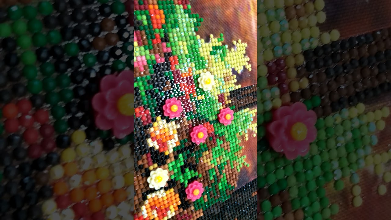 (Forest Garden )finished diamond painting 