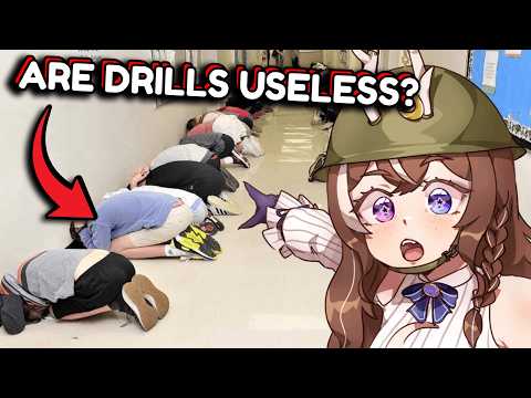 Are School Drills Really Useless?! || Polish Vtuber Learns About School Drills