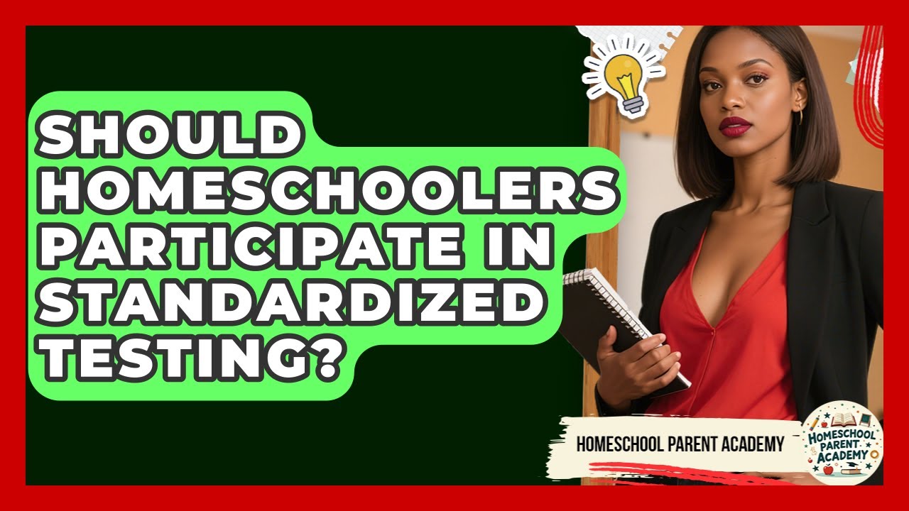 Should Homeschoolers Participate In Standardized Testing? - Homeschool Parent Academy