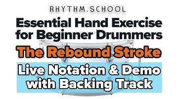 Master the Rebound Stroke: Drumming Technique w/ Funky Play-Along