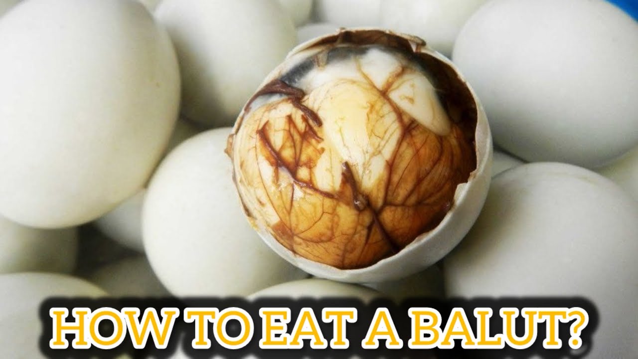 HOW TO EAT A BALUT? - YouTube