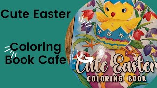 Coloring Book Cafe - Cute Easter - flip through Net Worth