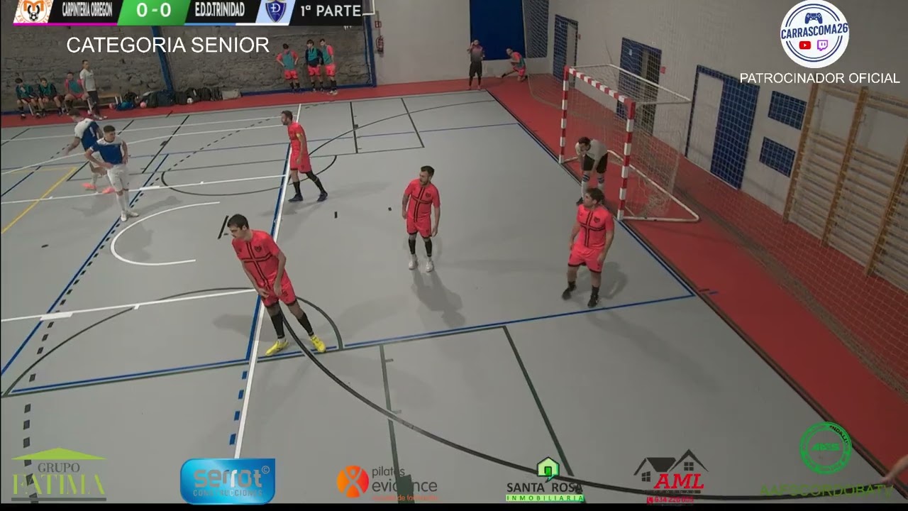 LIGA SENIOR AAFS CORDOBA JORNADA 17ª CARPINTERIA OBREGON   EDD TRINIDAD 1ª PARTE