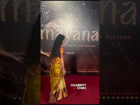 #Saipallavi Ramayan Movie Trailer launch