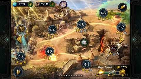 Deck heroes Starting from scratch Pt 49 (How to beat Hard 4-2, 4-7, 4-8 Medium 4-8)