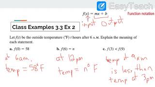 3 3 Video Notes