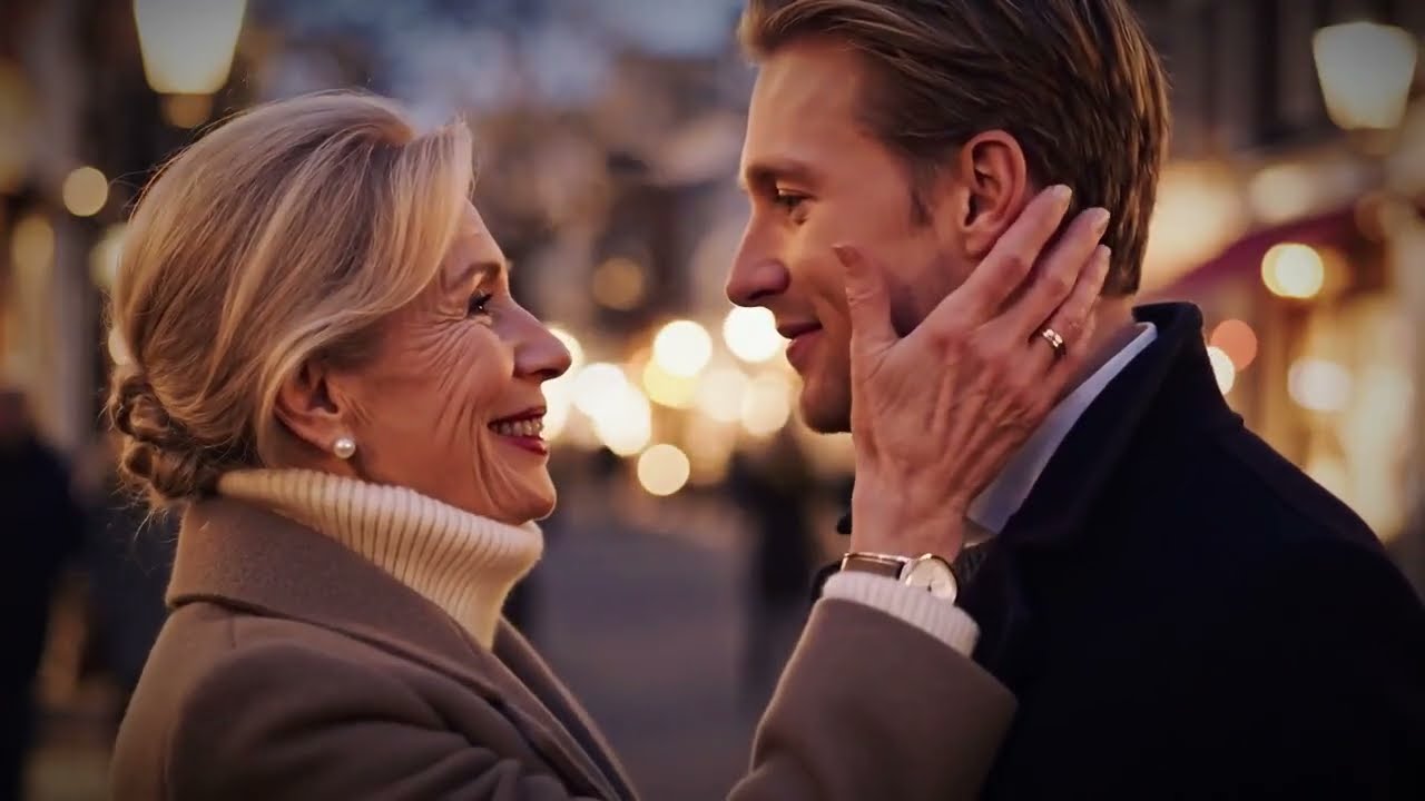 Op haar 70e brandde haar vuur nog steeds. Hij, 24 jaar, werd er hopeloos verliefd op!