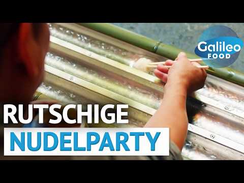 All You Can Catch: Nudeln aus der Wasserrutsche! 🍜| Galileo Food