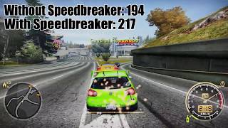 NFS Most Wanted Tips & Tricks #05 - How to lose less speed if you hit a traffic car screenshot 3