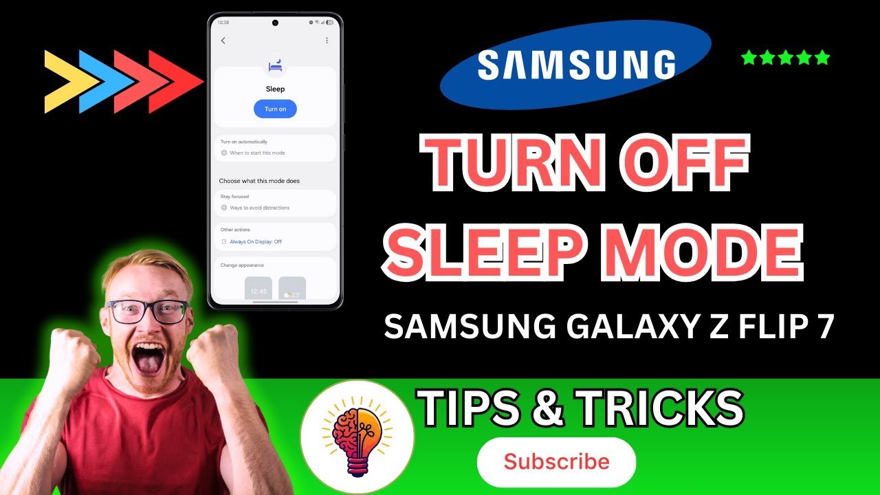 How To Turn Off Sleep Mode On Samsung Galaxy Z Flip 7 – Easy Steps!