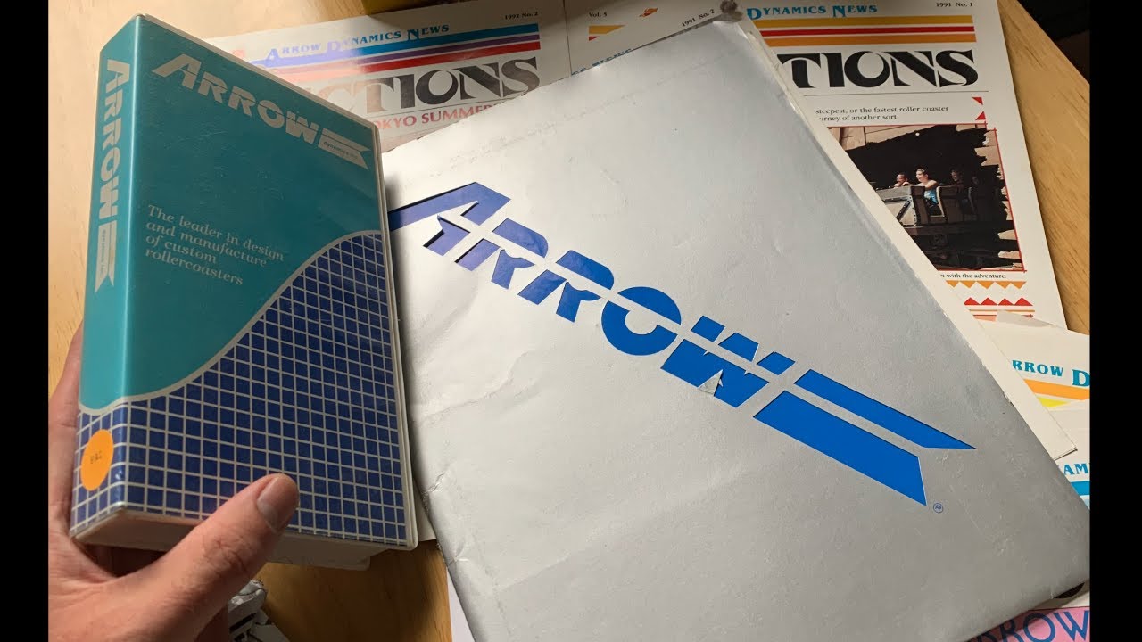 Arrow Dynamics Roller Coaster Pro-Mo Video