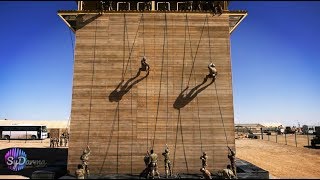 Air Assault Phase Three Rappel Training with Lower Thirds