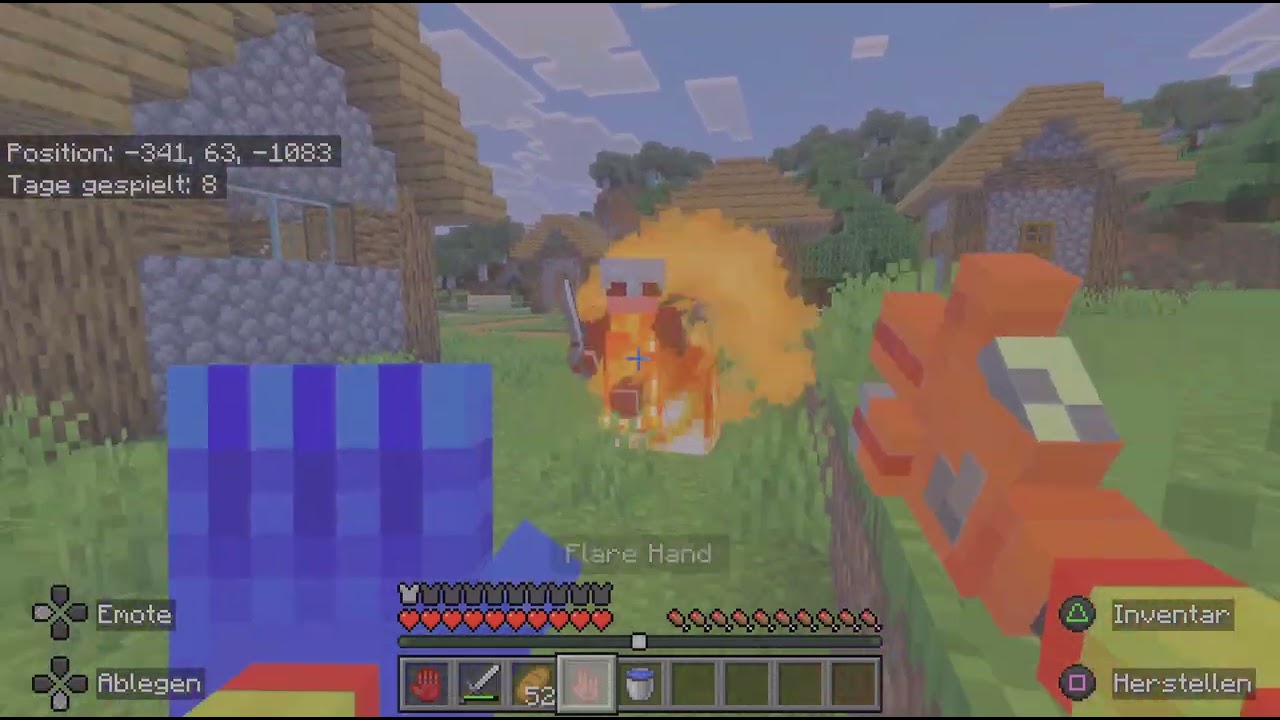 Minecraft -Poppy Playtime-Flare Hand