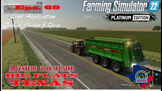 FS22 Big Flats TEXAS || Adventure From Scratch || Lime Application || Cultivator || Timelapse Eps 69 screenshot 3