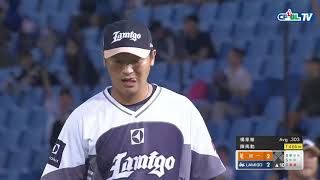04/27 統一 vs Lamigo 賽後,陳禹勳表現完美,6上6下,飆出4K