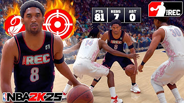 DEMI GOD KOBE BRYANT BUILD is UNSTOPPABLE in RANDOM REC on NBA 2K25