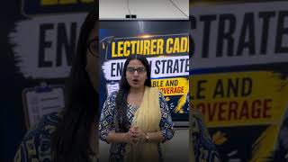 Lecturer Cadre English Strategy 2026 | Complete Timetable & Syllabus Coverage | By Husan Ma’am