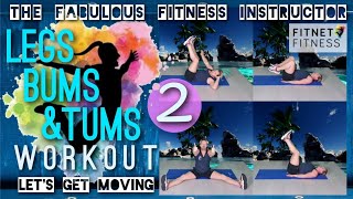 Leg Bums and Tums Workout 2 // Home Workouts // fit for life