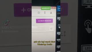 cara blast whatsapp tanpa capek dengan wastorm