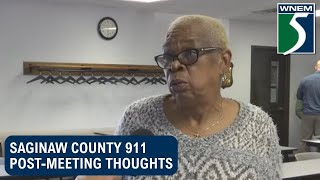 Saginaw County 911 post-meeting thoughts