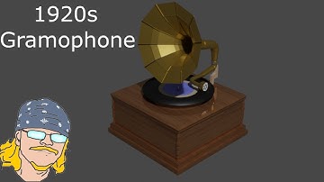Asset Speed Modeling: 1920s Gramophone
