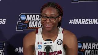 South Carolina Second Round Postgame Press Conference - 2023 NCAA Tournament