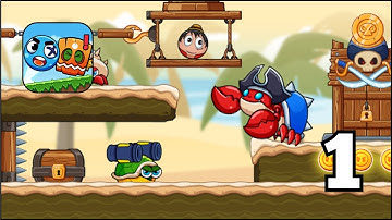 Ball V - Red Boss Challenge - Gameplay Walkthrough Part 1 - Jungle - Android Gameplay