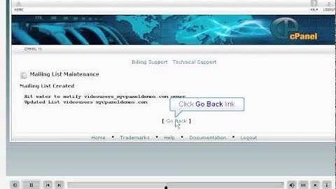 Creating an Email Mailing List with cPanel