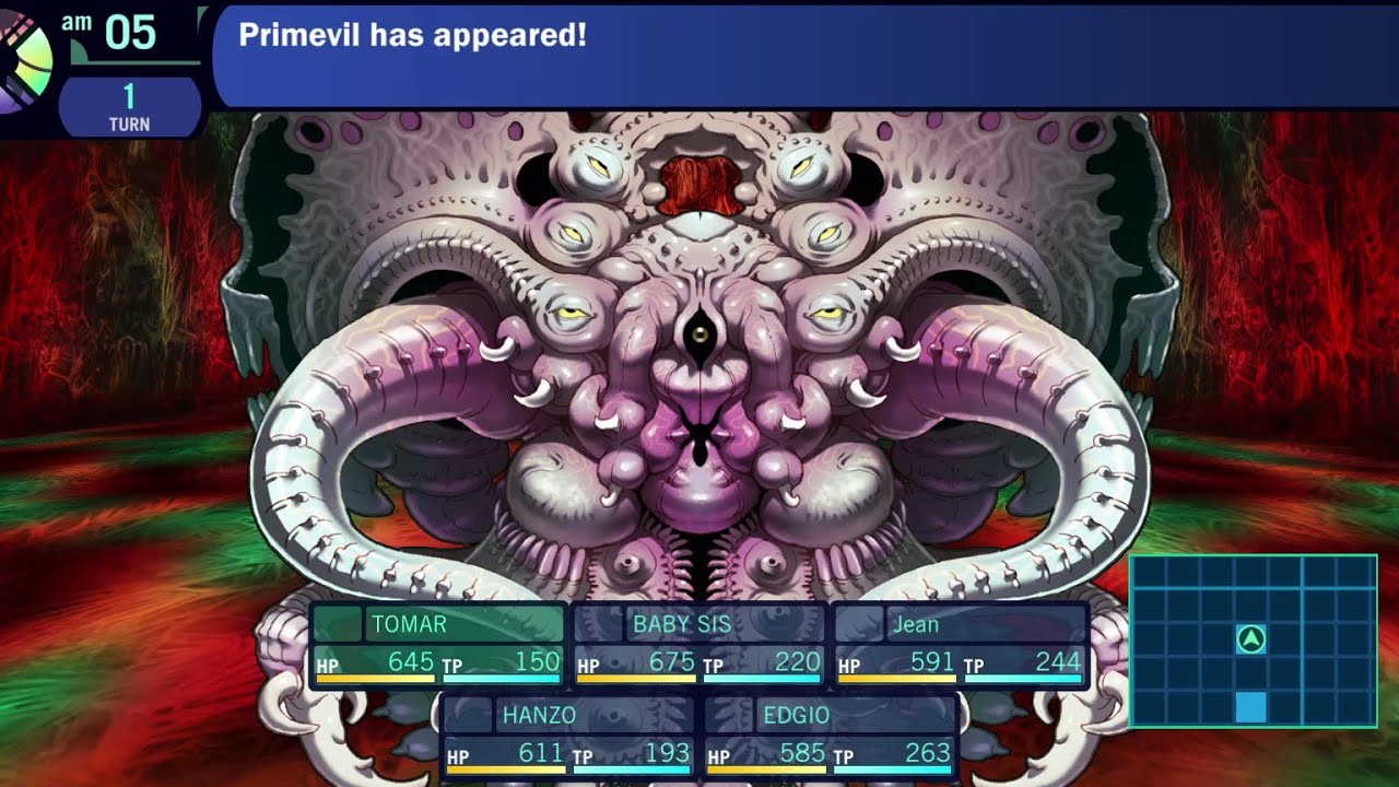 Primevil 6th Stratum Boss Expert Mode | Etrian Odyssey HD.