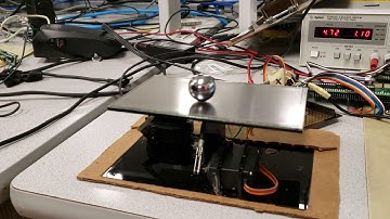 Ball balancing on a touch screen