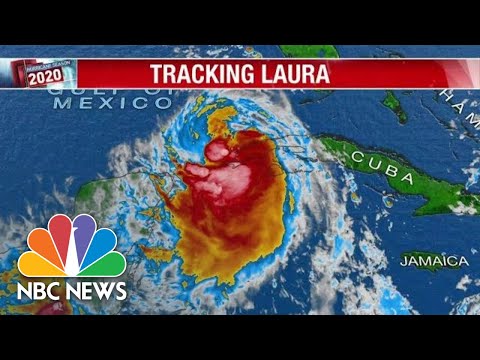 Live: Tracking Hurricane Laura | NBC News