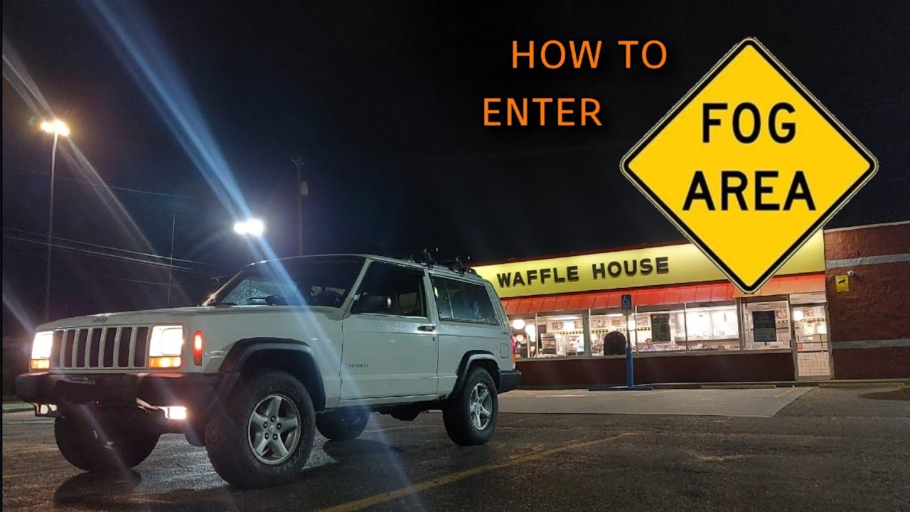 Jeep Cherokee Fog Lights, Factory Install ['97'01 XJ] YouTube