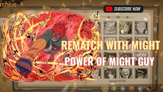 Ninja Duel Legend/Six Paths Legend Naruto game - Rematch with Might guy screenshot 4