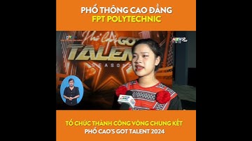 TRUYỀN HÌNH HTV9 ĐƯA TIN VỀ PTCĐ FPT POLYTECHNIC TỔ CHỨC VÒNG CHUNG KẾT PHỔ CAO’S GOT TALENT 2024