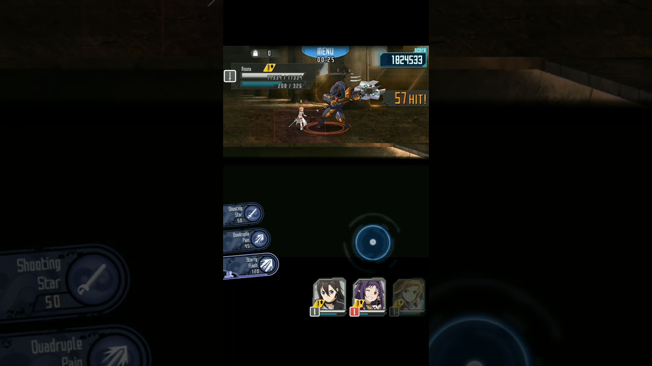 [SAO: Memory Defrag] Steel Break Hopeless M+2 (Full Melee 37s)