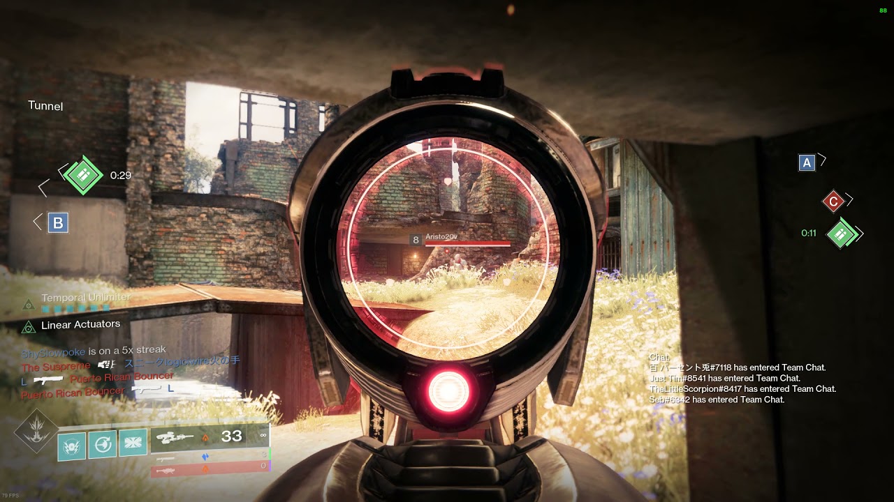 The power of Vex aim assist