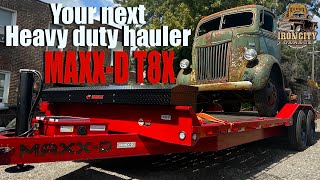 MAXX-D T8X REVIEW Patina Pete’s custom 102”x24’ 16,000 GVW, full deck power tilt heavy duty hauler. by Iron City Garage 5,759 views 7 months ago 18 minutes