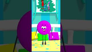 Five Little Shapes #learning #explore #shorts #trending #crayons